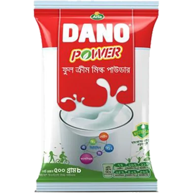 Dano Power Full Cream Milk Powder 500 gm - Rokomari product